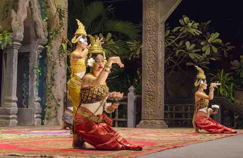 26 - Camboya - Siem Reap - danzas tradicionales